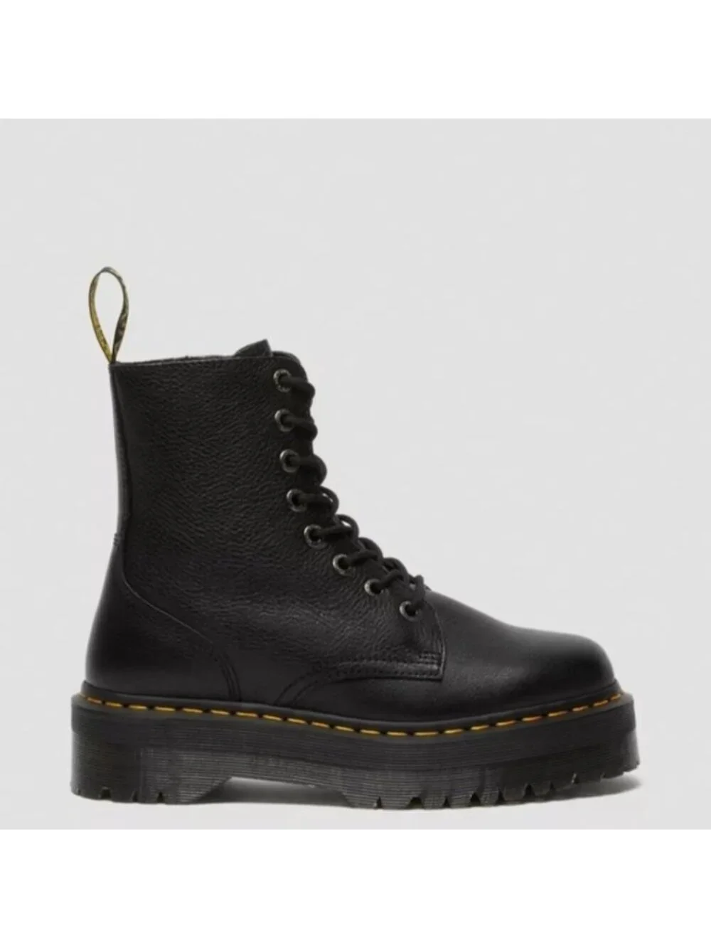 Dr. Martens Jadon Pisa Black Leather Boots